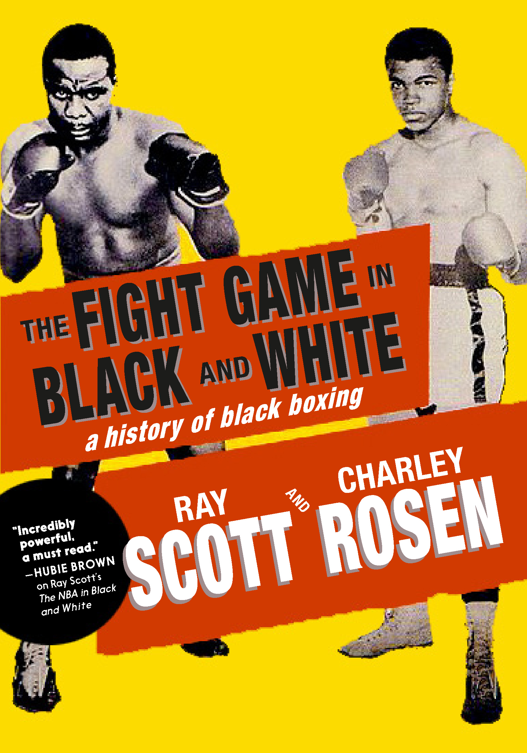 Book cover for The Fight Game in Black and White