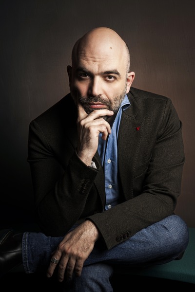 Photo of Roberto Saviano, taken by Serena Serrani