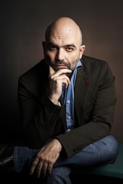Photo of Roberto Saviano, taken by Serena Serrani